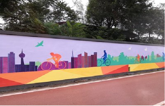  隆昌墙体彩绘-围墙