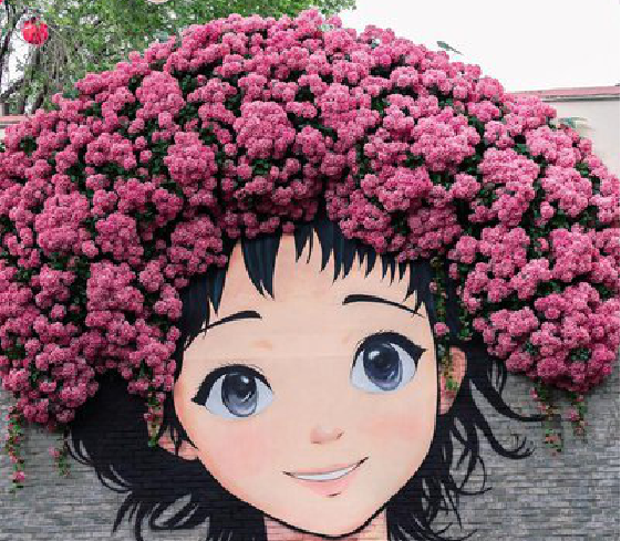  隆昌墙体彩绘-网红墙打卡