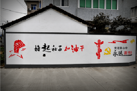  隆昌乡村振兴墙体彩绘