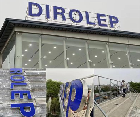  隆昌楼顶发光字安装的注意事项。